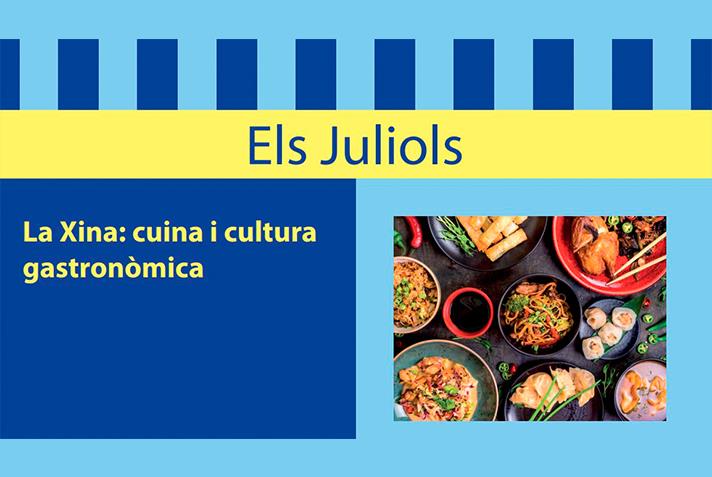 Cocina y Cultura Gastronómica China en el CETT, dentro de Los Julios de la UB